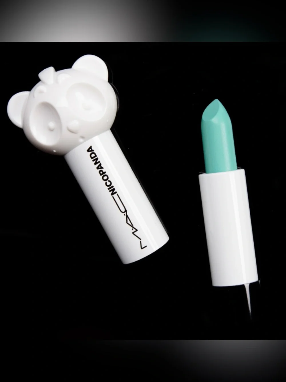MAC x Nicopanda Galactic Mint Matte Lipstick. Limited Edition.